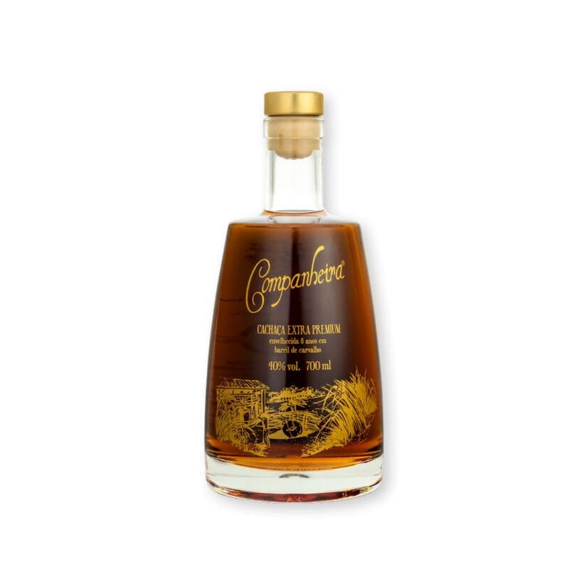 Cachaça Companheira 8 anos - nova caixa