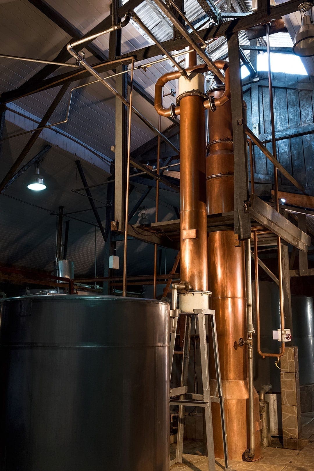 destilaria de cobre cachaça companheira